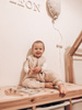Śpiworek do spania z nogawkami | NATULINO® NATURALS LITTLE WALKERS | beżowy |100% organic cotton GOTS | 21-24°C | 2-warstwowy, nieocieplony