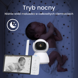 YOKO DREAM Strażnik oddechu:  Niania YOKO X5  + Monitor oddechu Babysense 8 nowej generacji (Wyrób medyczny)