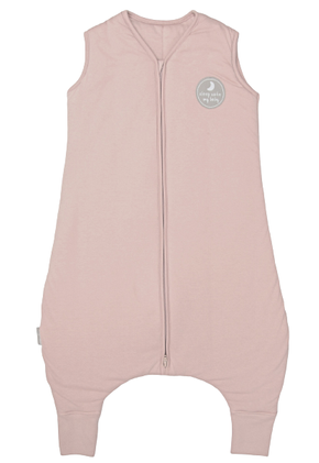 Śpiworek do spania z nogawkami | NATULINO® NATURALS LITTLE WALKERS | pudrowy róż | 16-20°C | 3-warstwowy, ocieplony
