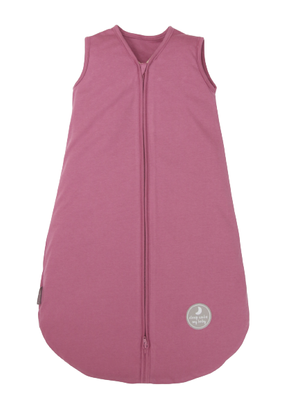 Śpiworek do spania dla niemowląt | NATULINO® NATURALS | ciemnoróżowy | 21-24°C | 2-warstwowy, nieocieplony