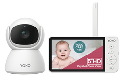 YOKO DREAM Strażnik oddechu:  Niania YOKO X5  + Monitor oddechu Babysense 8 nowej generacji (Wyrób medyczny)