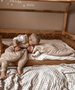 Śpiworek do spania z nogawkami | NATULINO® NATURALS LITTLE WALKERS | beżowy | 100% organic cotton GOTS | 16-20°C | 3-warstwowy, ocieplony