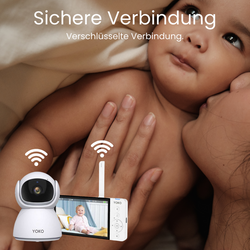 Niania YOKO X5  + Monitor oddechu Babysense 8 nowej generacji (Wyrób medyczny)