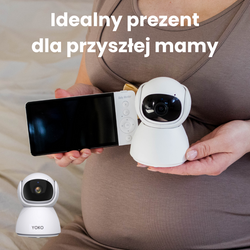 Elektroniczna niania YOKO X5™DUO  z dużym 5" ekranem HD i dwiema kamerami