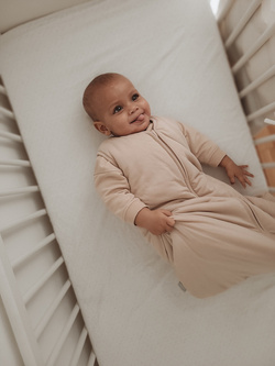 Śpiworkowa wyprawka Natulino - zestaw 3 śpiworków do spania na każdą temperaturę | NATULINO® NATURALS | seledynowy | 0-6 m