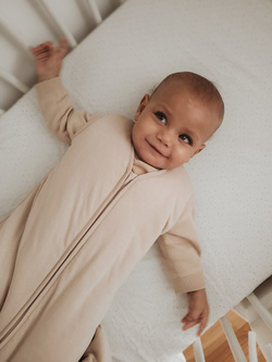 Śpiworkowa wyprawka Natulino - zestaw 3 śpiworków do spania na każdą temperaturę | NATULINO® NATURALS | seledynowy | 0-6 m