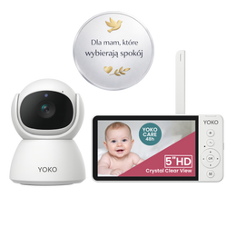 Elektroniczna niania YOKO® X5 z dużym 5" ekranem HD