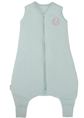 Śpiworek do spania z nogawkami | NATULINO® NATURALS LITTLE WALKERS | seledynowy |24-27°C | 1-warstwowy