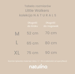 Śpiworek do spania dla niemowląt | NATULINO® NATURALS | seledynowy |24-27°C | 1-warstwowy