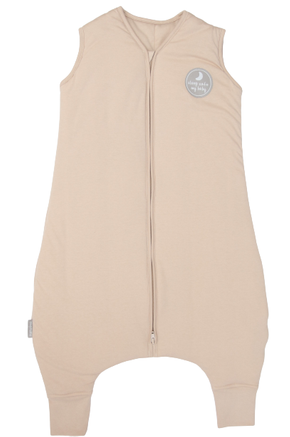 Śpiworek do spania z nogawkami | NATULINO® NATURALS LITTLE WALKERS | beżowy | 16-20°C | 3-warstwowy, ocieplony