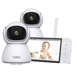 YOKO DREAM Strażnik oddechu: Elektroniczna niania YOKO X5™DUO + Monitor oddechu SNUZA HERO MD (wyrób medyczny)