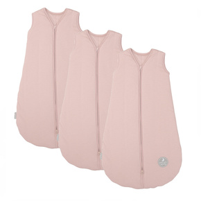 Śpiworkowa wyprawka Natulino - zestaw 3 śpiworków do spania na każdą temperaturę | NATULINO® NATURALS | seledynowy | 0-6 m