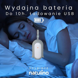 Babysense AIR - Materac z 100% oddychającym pokrowcem + Usypiacz Natulino