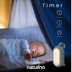 Babysense AIR - Materac z 100% oddychającym pokrowcem + Usypiacz Natulino