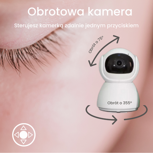 Niania YOKO X5  + monitor oddechu Babysense 7  (Wyrób medyczny) 