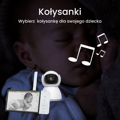 Niania YOKO X5  + monitor oddechu Babysense 7  (Wyrób medyczny) 