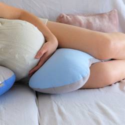 Przenośna poduszka dla kobiet w ciąży i na czas karmienia | NATULINO®MAMAWAY™ | Animals Gray & Navy