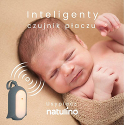 Usypiacz NATULINO ™ z nocną lampką. Szumi, wycisza, usypia + poduszka dla mam