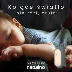 Usypiacz NATULINO ™ z nocną lampką. Szumi, wycisza, usypia + poduszka dla mam