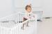Łóżeczko dla niemowląt Natulino 120 x 60 z materacem PURE AIR Coco + SNUZA® HERO MD (Wyrób medyczny)